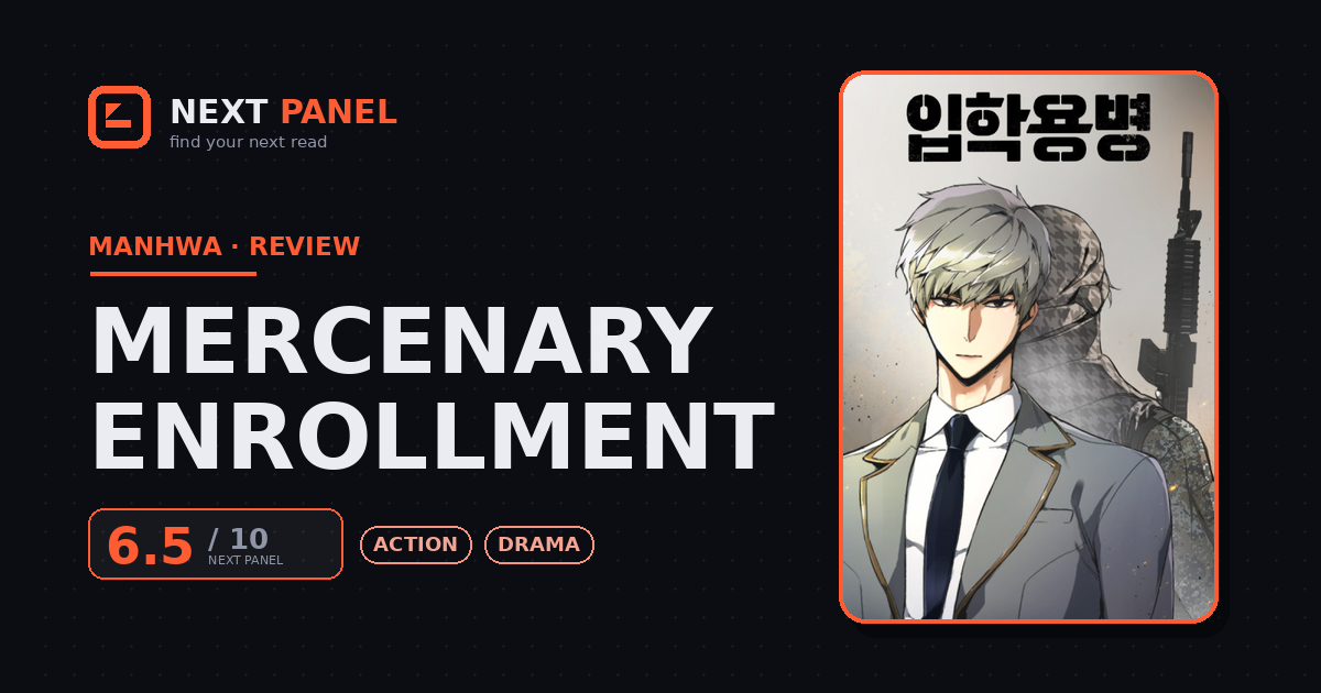 Mercenary Enrollment official cover — Next Panel review