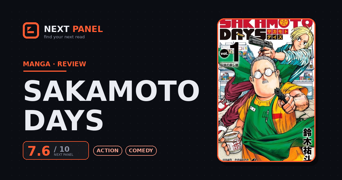 Sakamoto Days official cover — Next Panel review