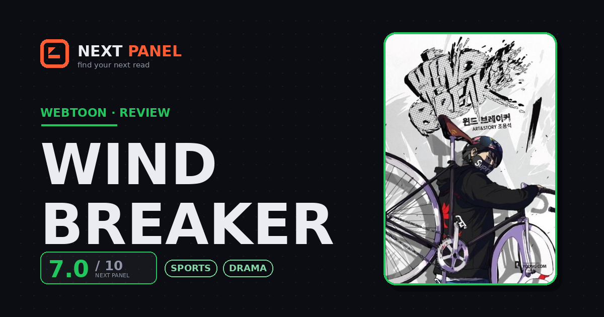 Wind Breaker official cover — Next Panel review