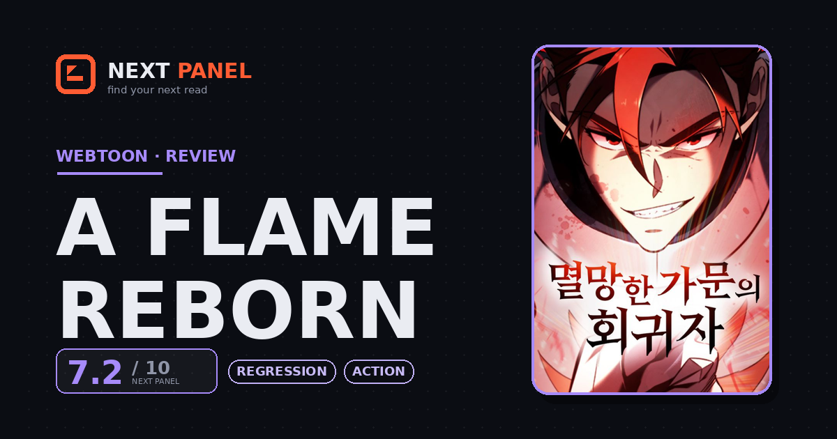 A Flame Reborn cover - Next Panel review