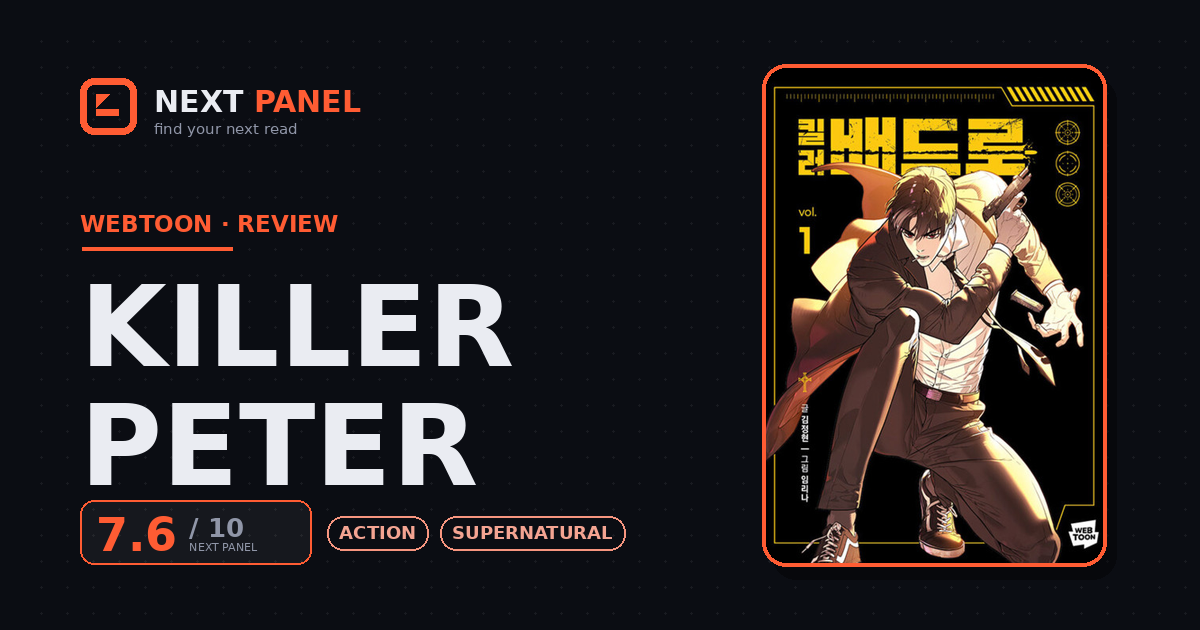 Killer Peter cover - Next Panel review