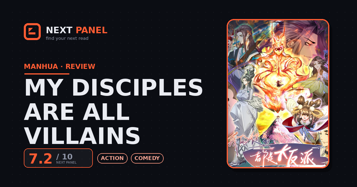 My Disciples Are All Villains cover - Next Panel review