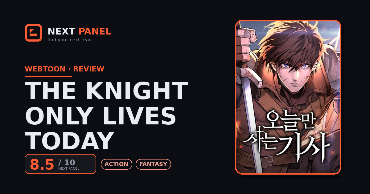 The Knight Only Lives Today cover - Next Panel review