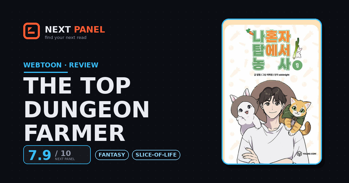 The Top Dungeon Farmer cover - Next Panel review