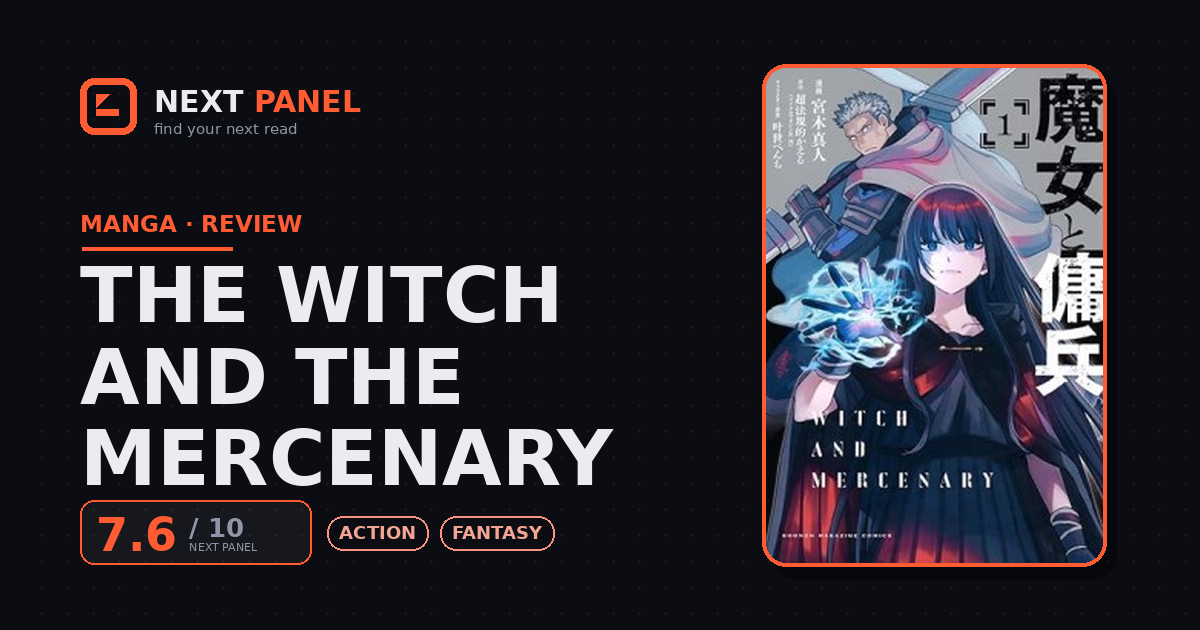 The Witch and the Mercenary cover - Next Panel review